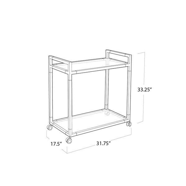 Americano Bar Cart